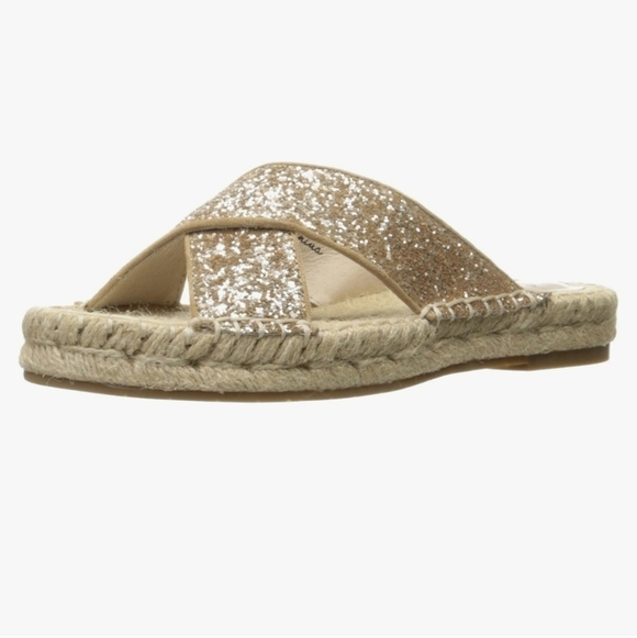 Joie Womens Ianna Espadrille Gold Sandals - Picture 13 of 13